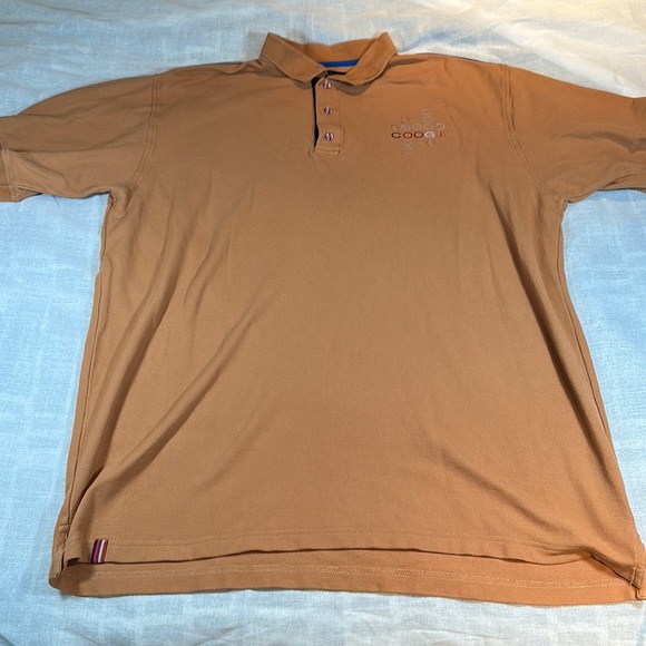 Men’s Vintage y2k Coogi Australia Short Sleeve Polo sz xxl - Picture 1 of 8
